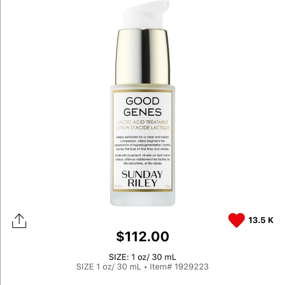 Good gene Lactic Acid Treatment